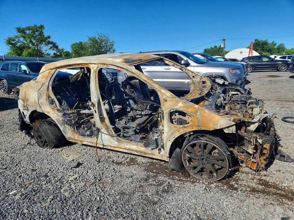 2024 Nissan Ariya VIN JN1CF0BB5RM730103 COPART salvage auction — BURN, NJ - CERT OF TITLE-SALVAGE, sold $350 on 2026-07-24 (photo 4)