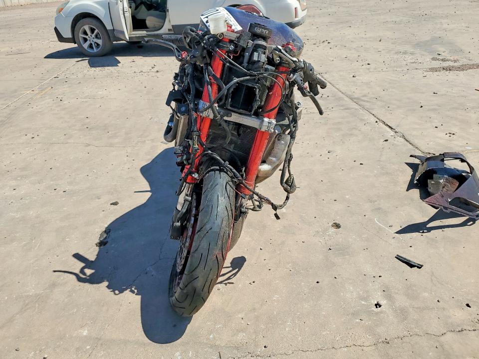 2008 Kawasaki Zx600 VIN JKAZX4P118A038538 COPART salvage auction — FRONT END, Az - Cert Of Title - Salvage, sold $675 on 2026-07-02 (photo 2)