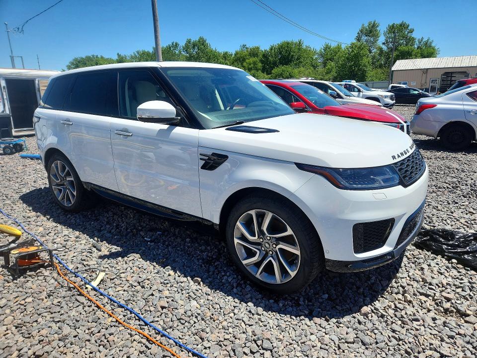 2021 Land rover RANGE ROVER VIN SALWR2SU9MA778608 COPART salvage auction — REAR END, Il - Salvage Certificate, sold $22,300 on 2026-08-03 (photo 4)