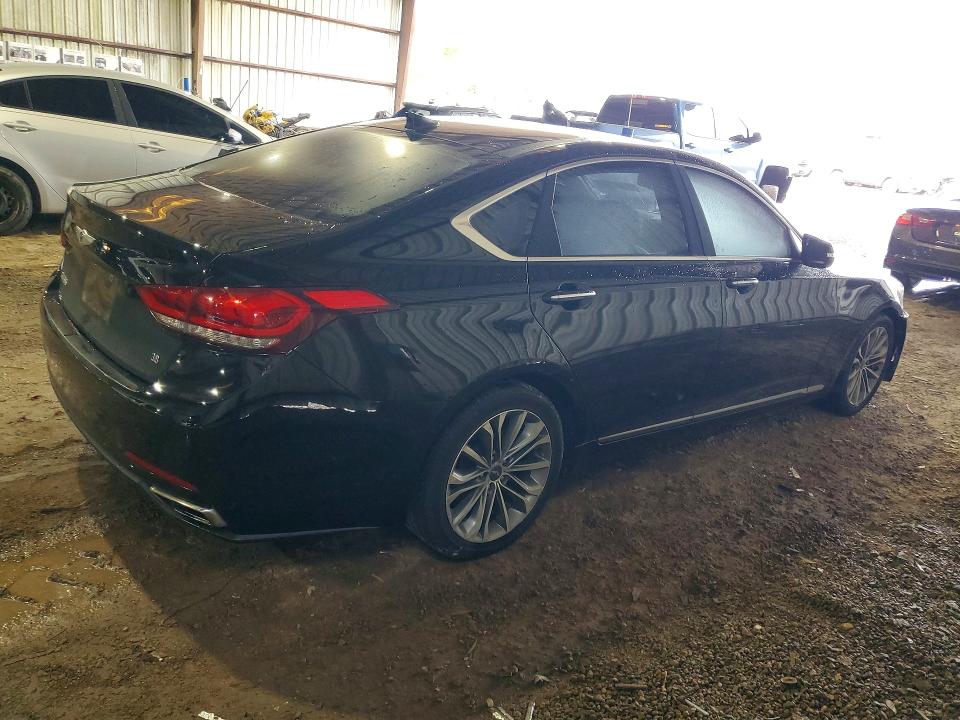 2015 Hyundai VIN KMHGN4JE9FU091347 COPART salvage auction — FRONT END, Tx - Salvage Vehicle Title, sold $2,150 on 2026-07-27 (photo 3)
