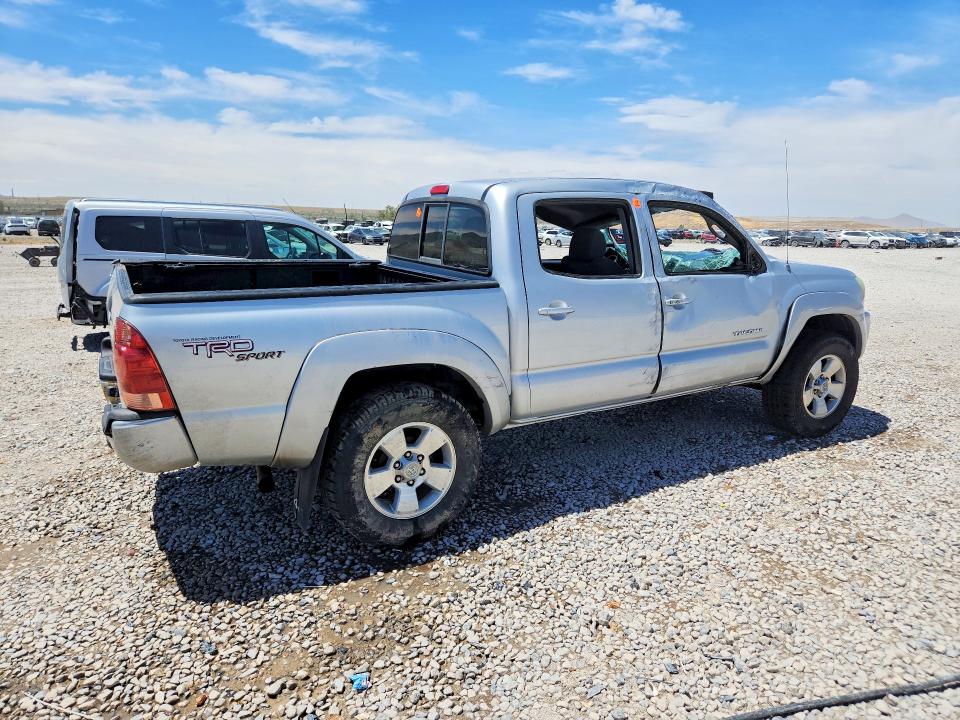 2007 Toyota Tacoma VIN 5TELU42NX7Z421641 COPART salvage auction — ROLLOVER, Ut - Salvage Certificate, sold $150 on 2026-07-24 (photo 3)