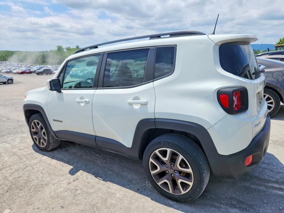 2018 Jeep Renegade VIN ZACCJBBB4JPG75558 COPART salvage auction — FRONT END, Md - Cert Of Salvage > 75% Damage, sold $1,500 on 2026-08-07 (photo 2)