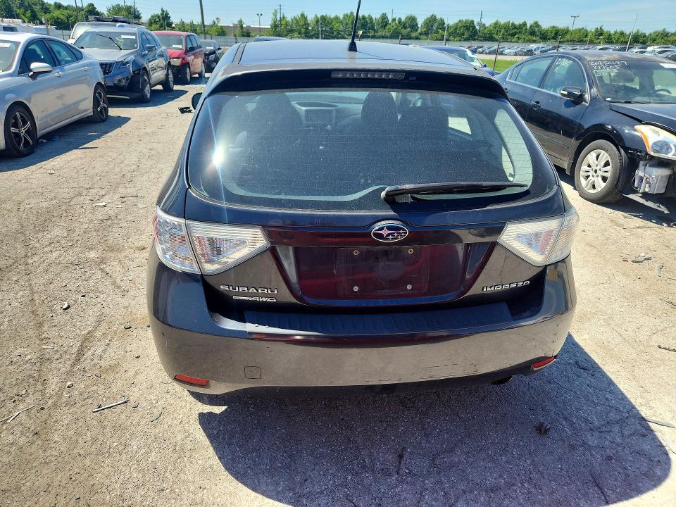 2011 Subaru Impreza VIN JF1GH6A66BH816430 COPART salvage auction — FRONT END, In - Cert Of Title-Salvage Title, sold $225 on 2026-07-21 (photo 6)