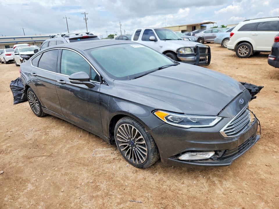 2018 Ford Fusion VIN 3FA6P0D97JR138205 COPART salvage auction — REAR END, Id - Salvage Certificate Of Title, sold $825 on 2026-07-02 (photo 4)
