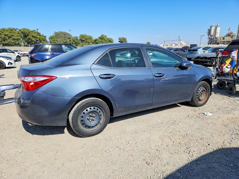 2016 Toyota VIN 5YFBURHEXGP439403 COPART salvage auction — FRONT END, Ca - Salvage Certificate, sold $3,100 on 2026-07-31 (photo 3)