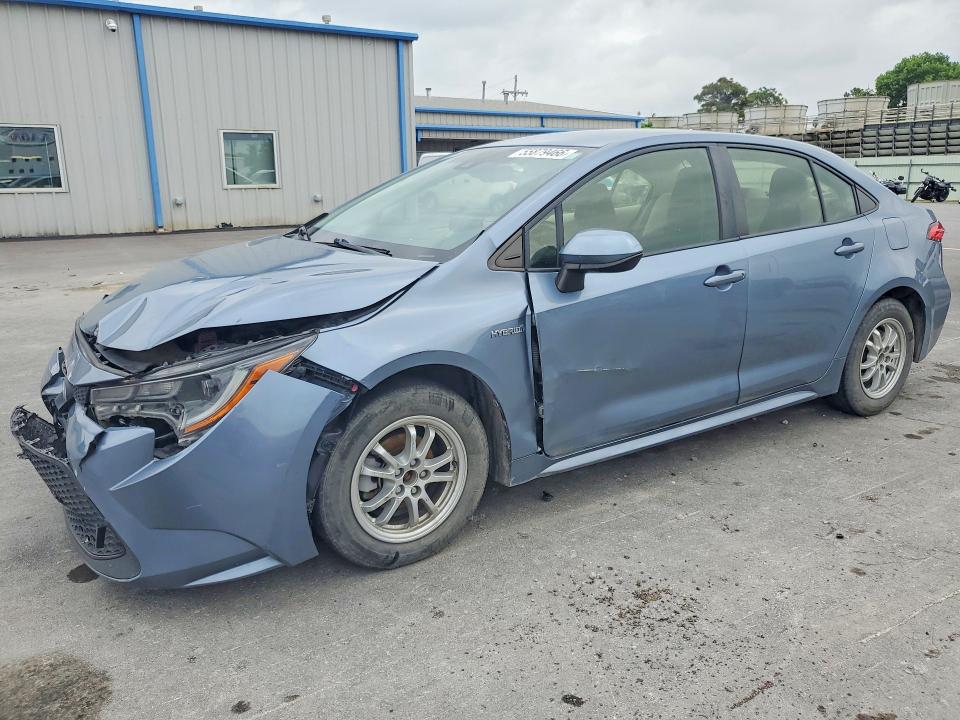 2021 Toyota Corolla VIN JTDEAMDE4MJ006674 COPART salvage auction — FRONT END, Salvage Title, sold $5,100 on 2026-07-24 (photo 1)
