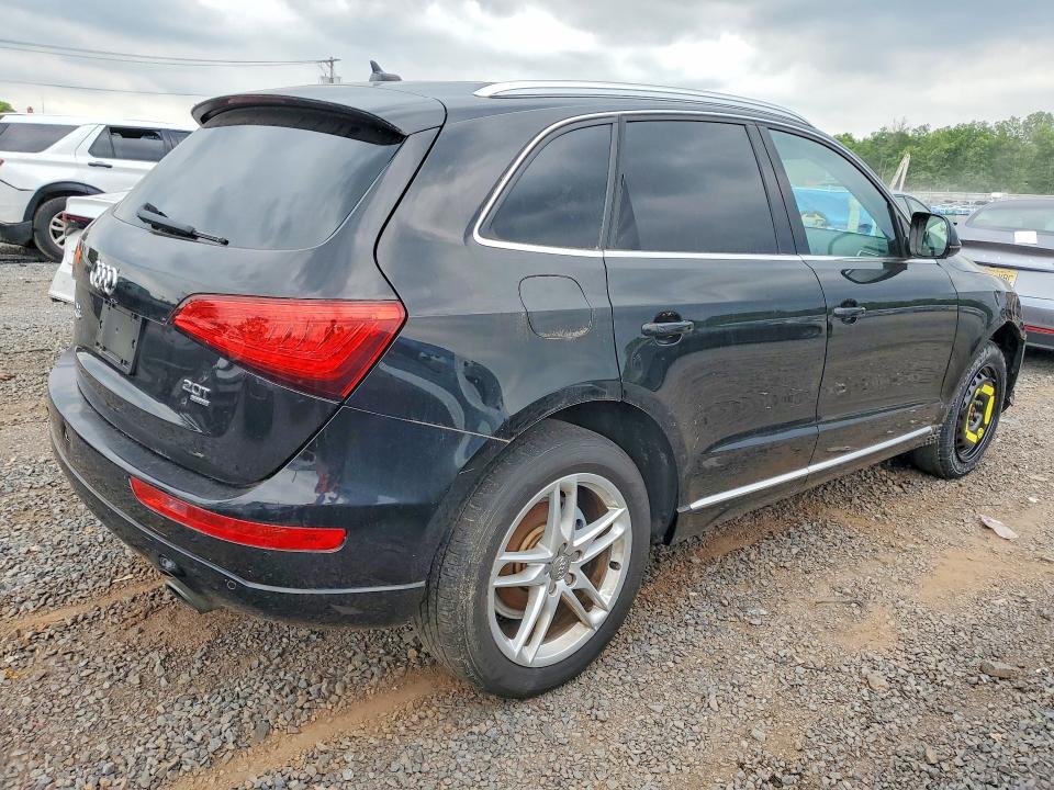 2013 Audi Q5 VIN WA1LFAFP0DA009331 COPART salvage auction — FRONT END, FL - CERTIFICATE OF TITLE, sold $925 on 2026-07-02 (photo 3)