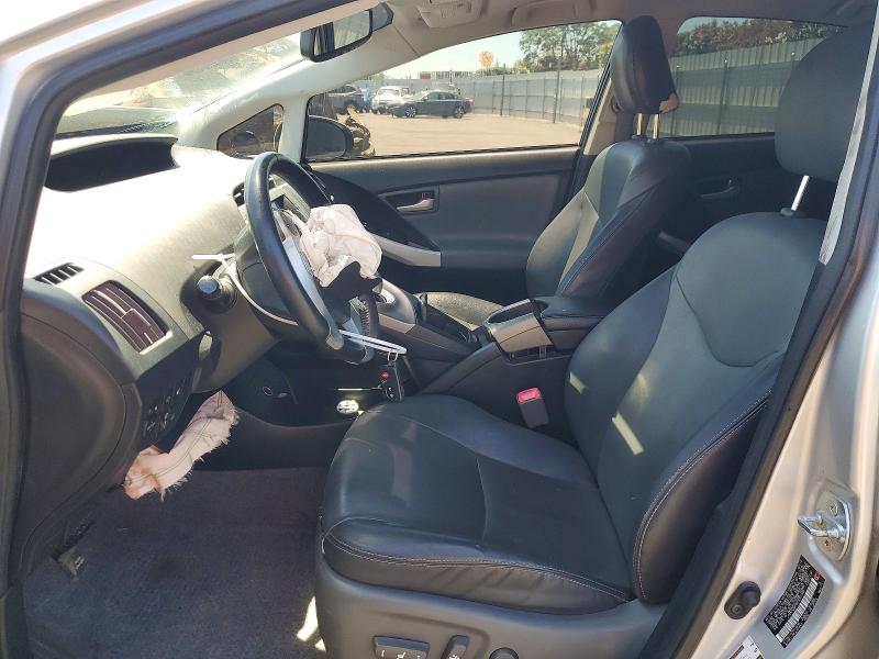 2012 Toyota Prius plug-in VIN JTDKN3DP5C3001442 COPART salvage auction — FRONT END, Ca - Salvage Certificate, sold $1,800 on 2026-07-28 (photo 7)