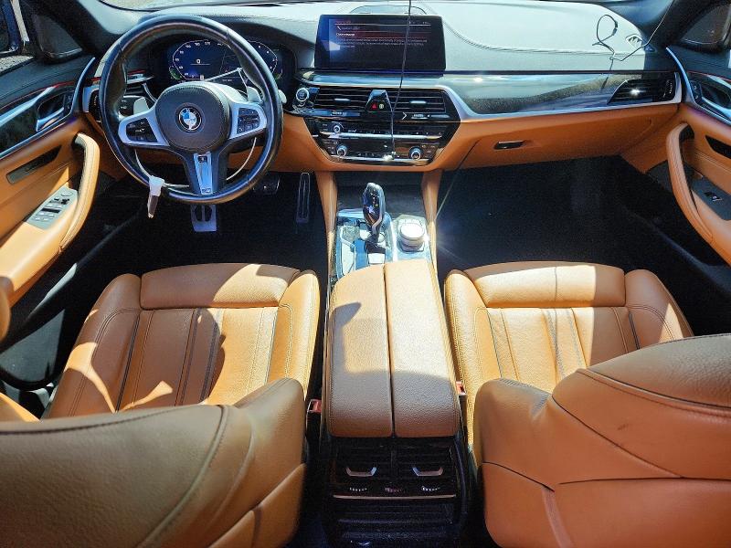 2020 BMW M5 VIN WBAJS7C02LCE14810 COPART salvage auction — REAR END, Ct - Cert Of Title-Salvage, sold $13,600 on 2026-07-10 (photo 8)