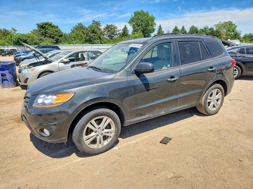 2011 Hyundai Santa fe VIN 5XYZK3AB4BG090267 COPART salvage auction — FRONT END, Il - Salvage Certificate, sold $2,800 on 2026-07-28 (photo 1)