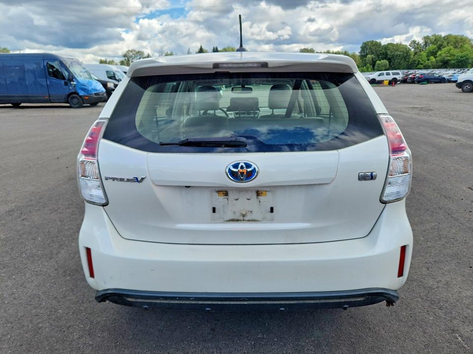 2017 Toyota Prius VIN JTDZN3EU9HJ066509 COPART salvage auction — REAR END, Or - Salvage Title Certificate, sold $9,900 on 2026-07-22 (photo 6)