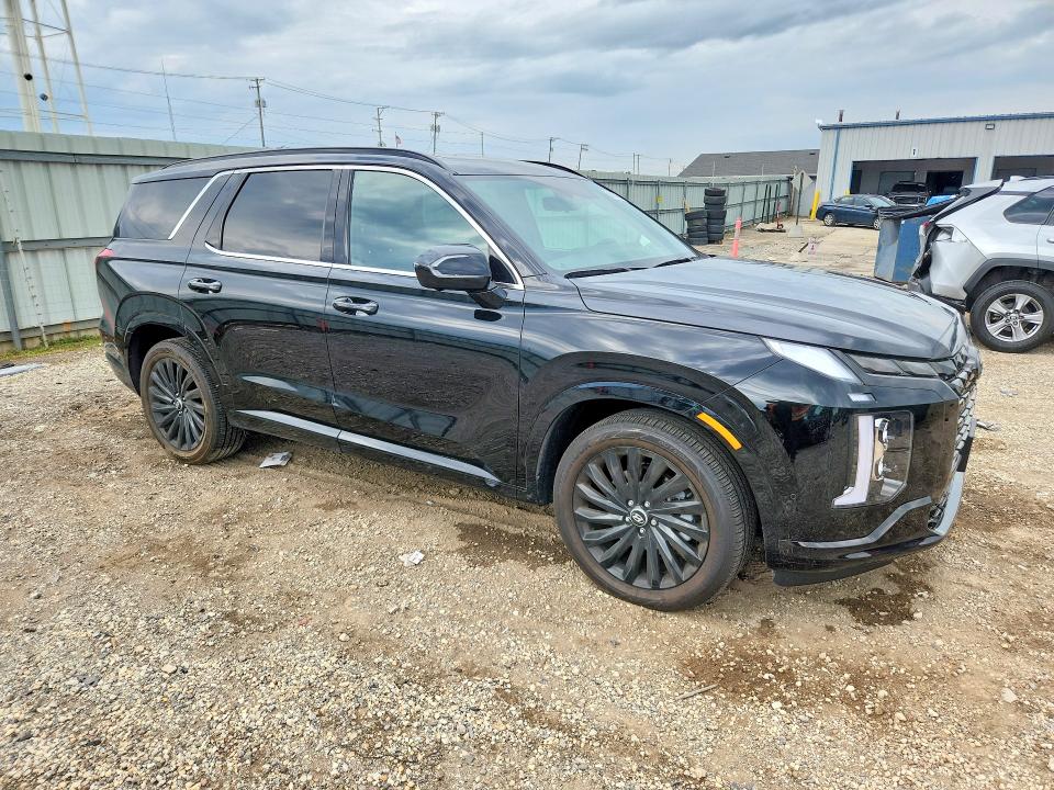 2024 Hyundai Palisade VIN KM8R7DGE3RU747606 COPART salvage auction — HAIL, Il - Salvage Certificate, sold $20,300 on 2026-07-29 (photo 4)