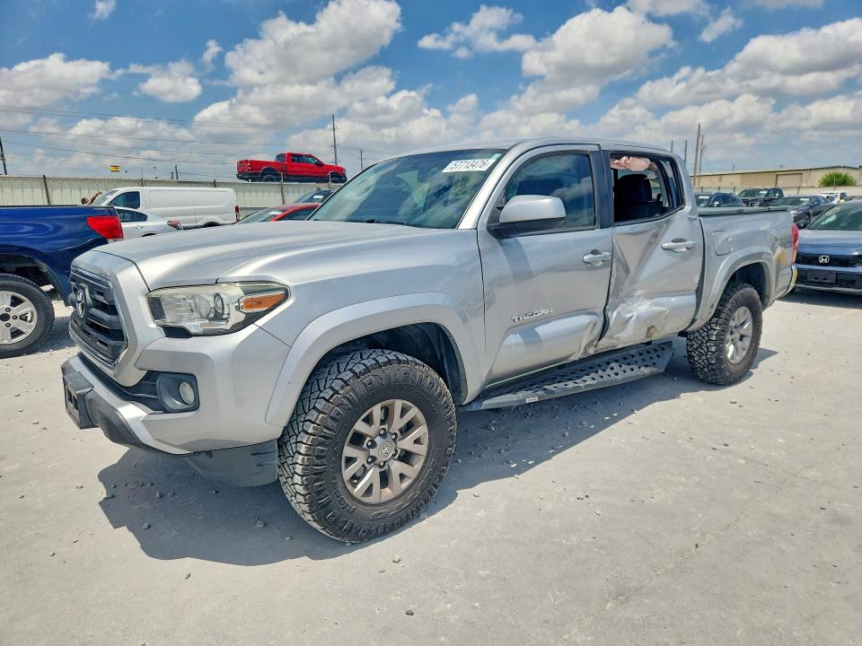 2017 Toyota Tacoma VIN 5TFAZ5CN4HX037702 COPART salvage auction — SIDE, TX - SALVAGE VEHICLE TITLE, sold $10,600 on 2026-07-28 (photo 1)