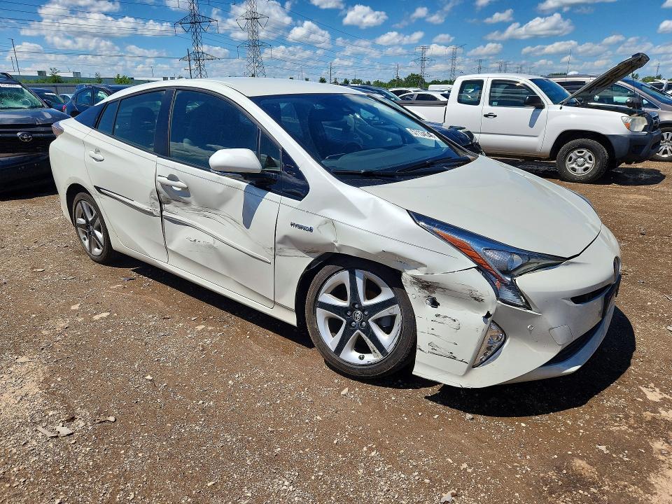 2018 Toyota Prius VIN JTDKARFU4J3552332 COPART salvage auction — SIDE, Ia - Cert Of Title-Salvage Title, sold $4,100 on 2026-07-21 (photo 4)