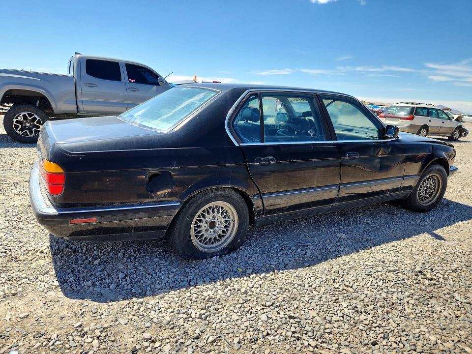 1992 BMW 7 series VIN WBAGC4316NDC29591 COPART salvage auction — SIDE, Ut - Certificate Of Title, sold $750 on 2026-07-10 (photo 3)