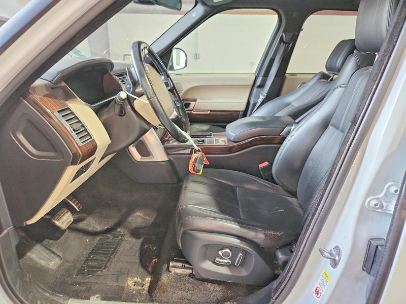 2016 Land rover RANGE ROVER VIN SALGS2EF6GA290274 COPART salvage auction — NORMAL WEAR, In - Certificate Of Title, sold $3,450 on 2026-07-27 (photo 7)