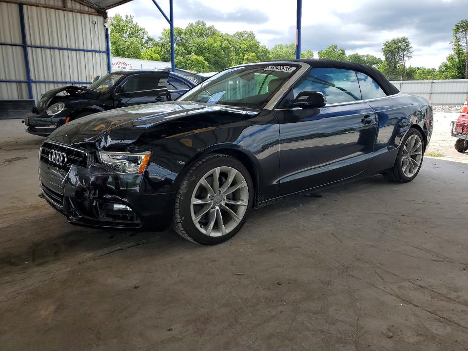 2014 Audi VIN WAUJFAFH3EN015900 COPART salvage auction — FRONT END, Ga - Cert Of Title-Salvage, sold $275 on 2026-07-23 (photo 1)