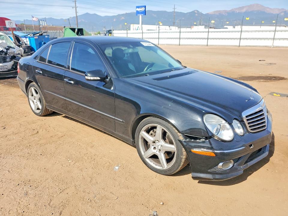 2009 Mercedes-benz E-class VIN WDBUF87X59B391583 COPART salvage auction — FRONT END, CO - SALVAGE TITLE (P), sold $425 on 2026-08-17 (photo 4)