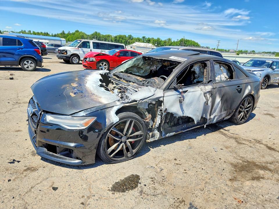 2017 Audi A6 VIN WAUF3AFC7HN106708 COPART salvage auction — BURN, Pa - Certificate Of Salvage, sold $725 on 2026-07-31 (photo 1)