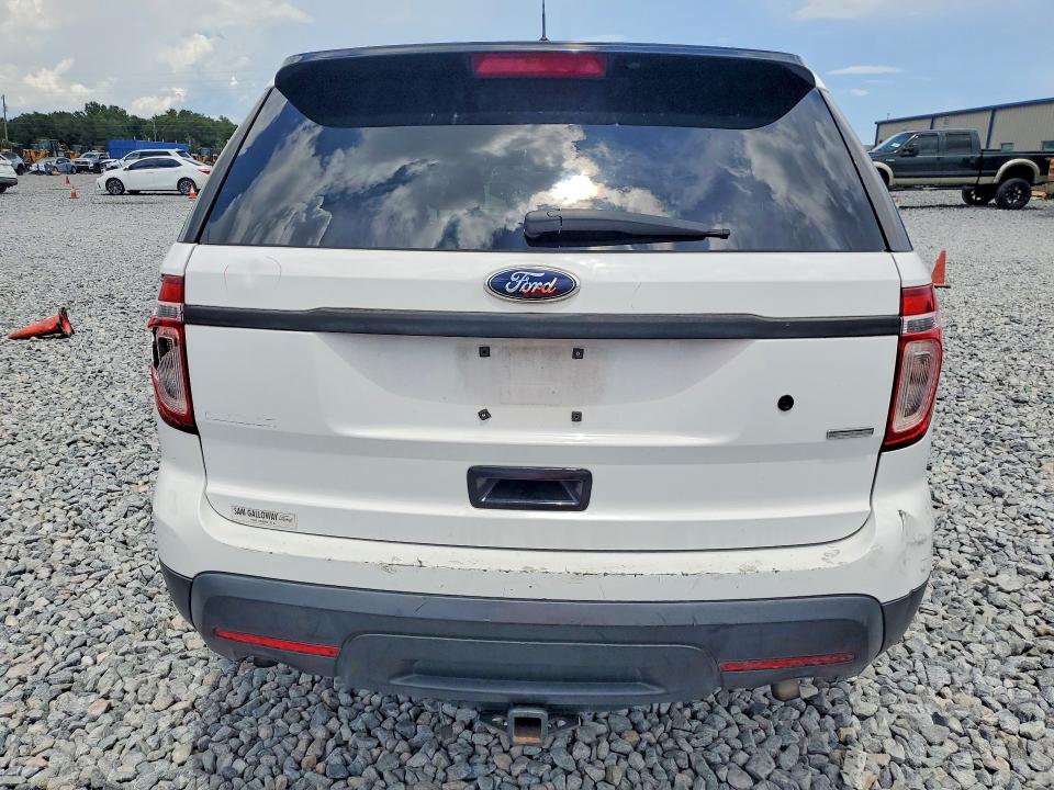2013 Ford Explorer VIN 1FM5K8AR2DGA04961 COPART salvage auction — FRONT END, Fl - Cert Of Title-Police Slvg Rbld, sold $700 on 2026-07-02 (photo 6)