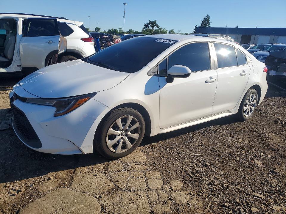 2021 Toyota VIN 5YFEPMAE7MP232979 COPART salvage auction — REAR END, Mi - Certificate Of Title, sold $5,700 on 2026-07-28 (photo 1)