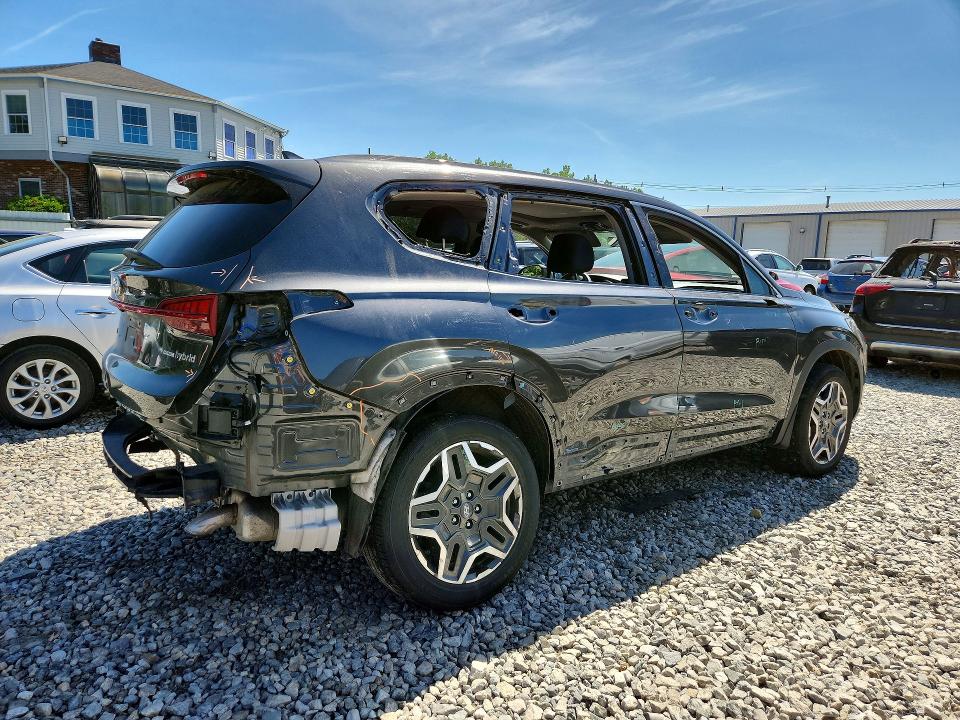2023 Hyundai Santa fe VIN 5NMS3DA16PH007995 COPART salvage auction — REAR END, Ma - Cert Of Title-Salvage, sold $13,200 on 2026-07-27 (photo 3)