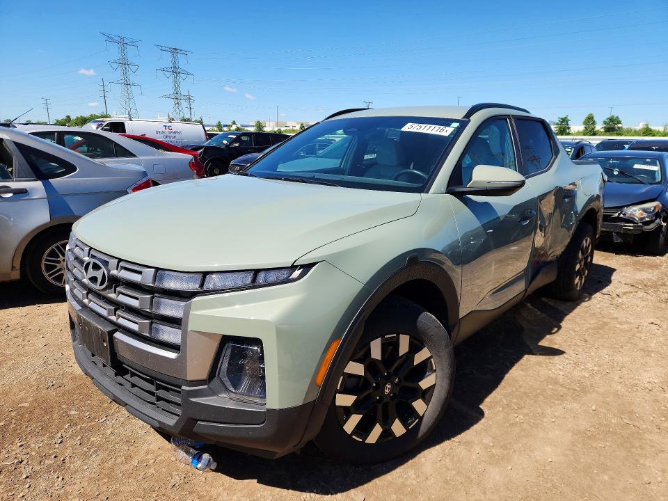 2025 Hyundai Santa cruz VIN 5NTJBDDE9SH142432 — COPART salvage auction photo