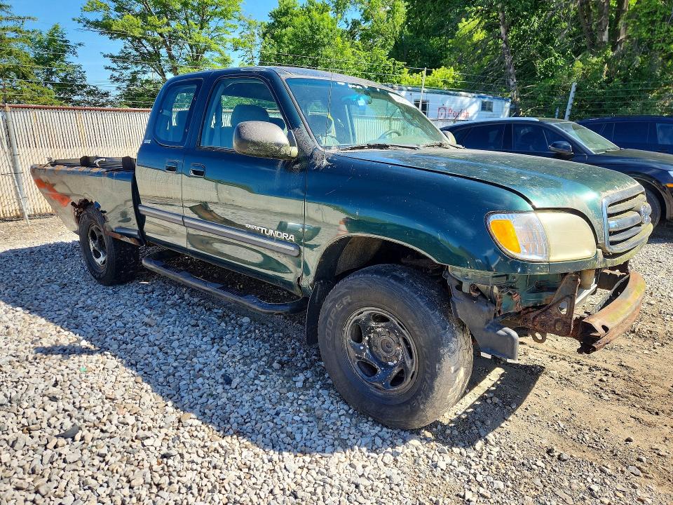 2001 Toyota Tundra VIN 5TBRN34151S184100 COPART salvage auction — REAR END, Oh - Certificate Of Title, sold $550 on 2026-07-29 (photo 4)