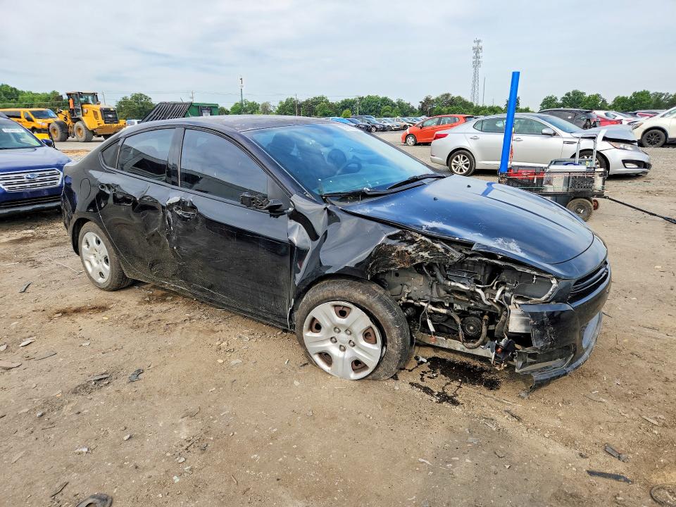 2013 Dodge Dart VIN 1C3CDFAA0DD287421 COPART salvage auction — FRONT END, Va - Certificate Of Title, sold $400 on 2026-07-29 (photo 4)