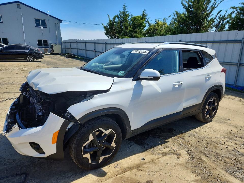 2024 Kia VIN KNDERCAA1R7493664 COPART salvage auction — FRONT END, Nj - Cert Of Title-Salvage, sold $6,000 on 2026-07-13 (photo 1)