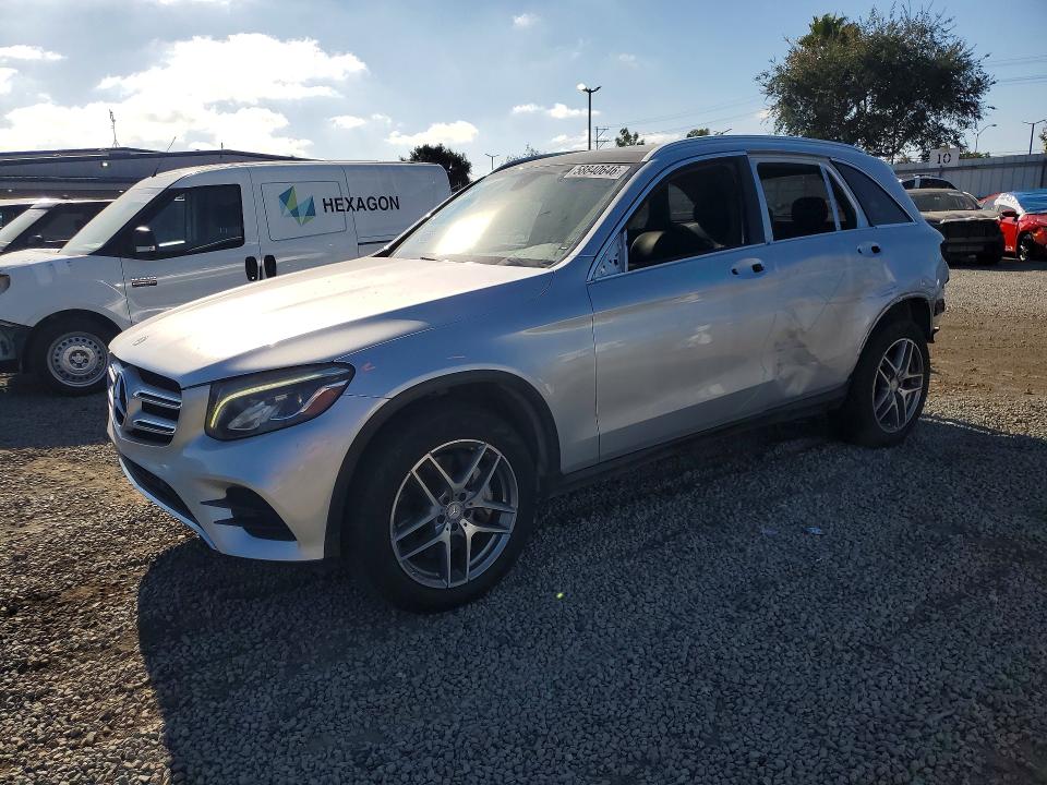 2017 Mercedes-benz Glc VIN WDC0G4JBXHF132737 COPART salvage auction — REAR END, Ca - Salvage Certificate, sold $5,500 on 2026-07-02 (photo 1)