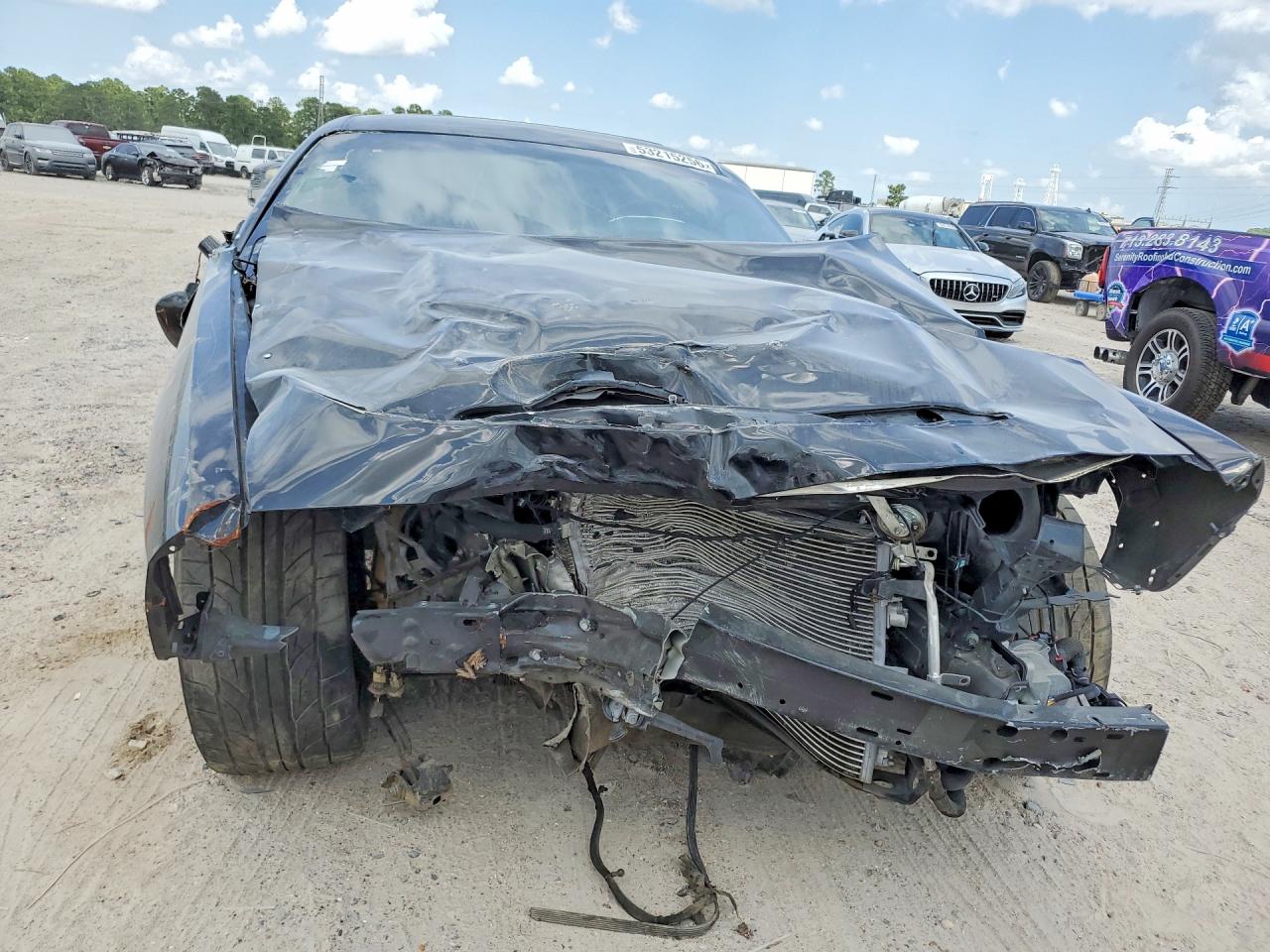2020 Dodge Challenger VIN 2C3CDZL93LH214355 COPART salvage auction — Front End, CA - SALVAGE CERTIFICATE, sold $19,600 on 2026-07-02 (photo 5)