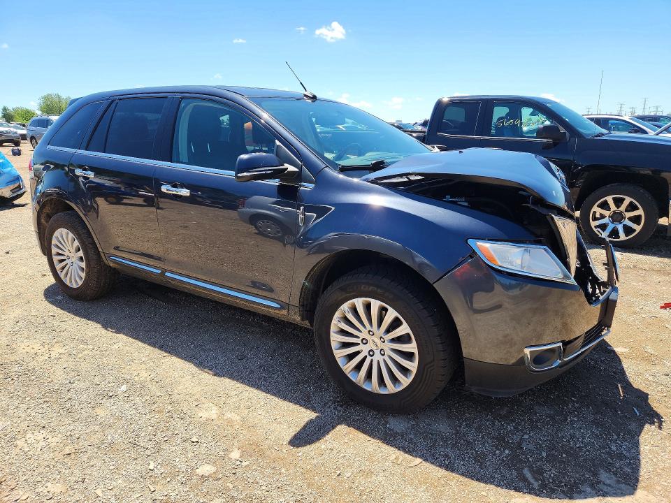 2014 Lincoln Mkx VIN 2LMDJ6JK7EBL11254 COPART salvage auction — FRONT END, Il - Salvage Certificate, sold $250 on 2026-07-23 (photo 4)