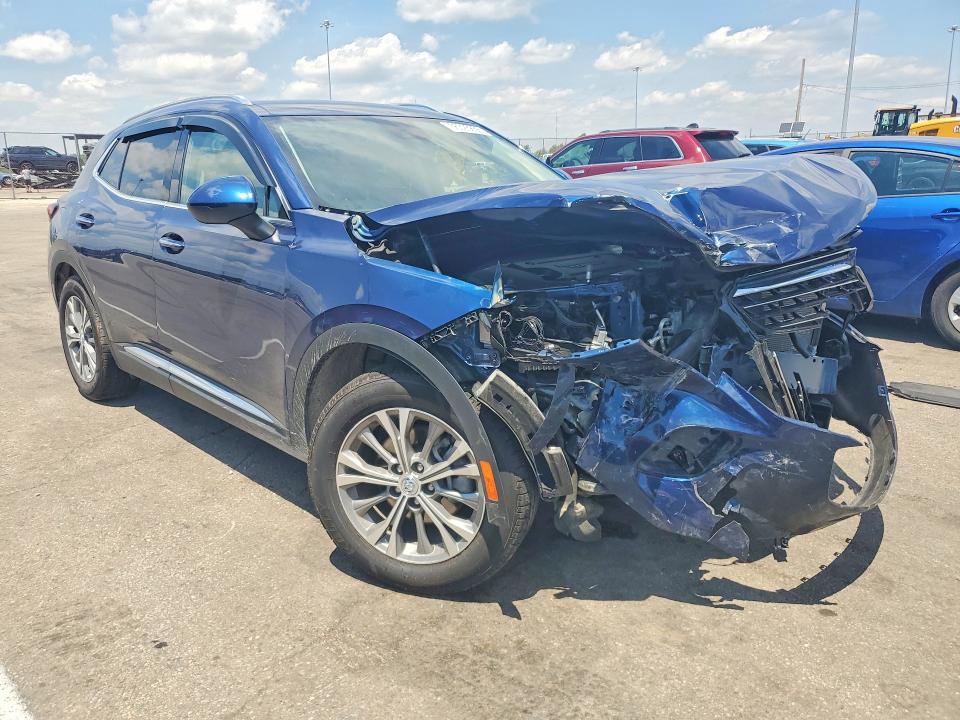 2023 Buick Envision VIN LRBAZLR41PD014833 COPART salvage auction — FRONT END, Oh - Cert Of Title-Salvage, sold $1,400 on 2026-07-15 (photo 4)