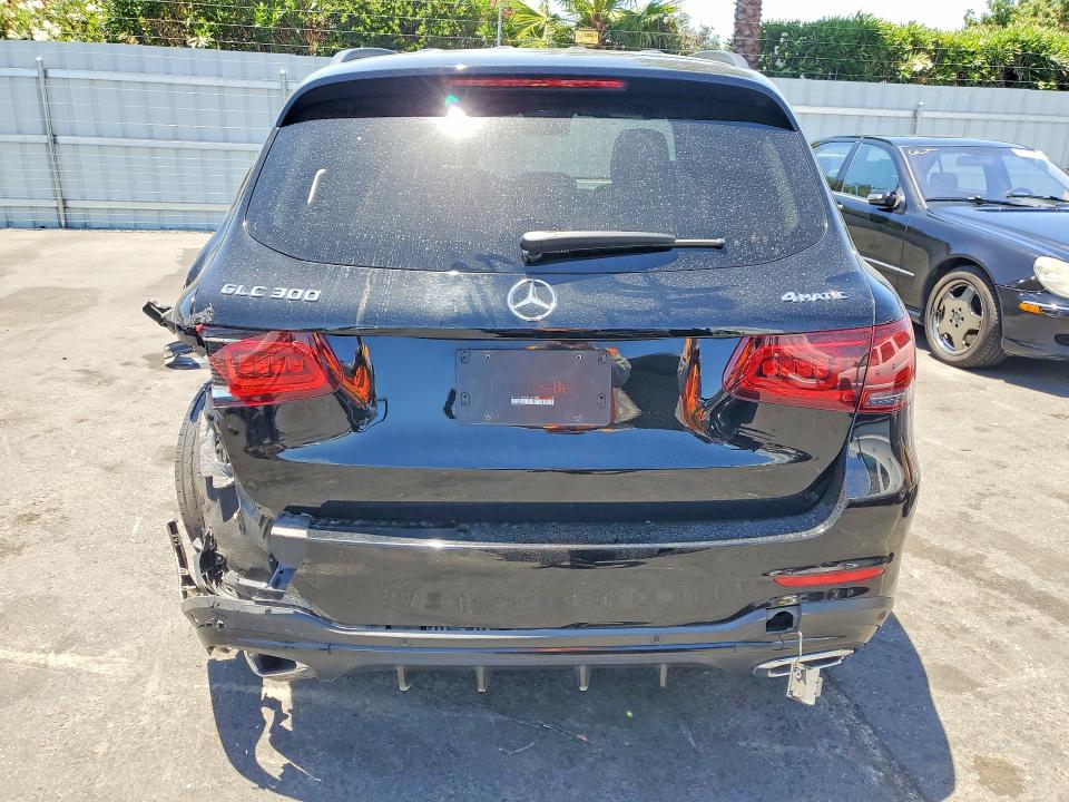 2022 Mercedes-benz Glc VIN W1N0G8EB0NV353801 COPART salvage auction — REAR END, Ca - Salvage Certificate, sold $10,700 on 2026-07-14 (photo 6)