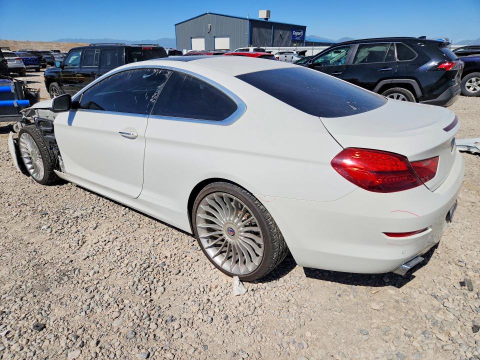 2013 BMW 6er VIN WBAYM1C5XDDZ02431 COPART salvage auction — FRONT END, Ut - Salvage Certificate, sold $3,850 on 2026-07-10 (photo 2)
