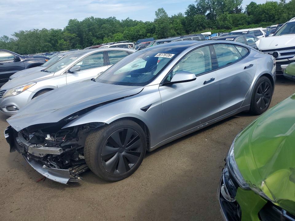 2025 Tesla Model s VIN 5YJSA1E58SF548428 — COPART salvage auction photo