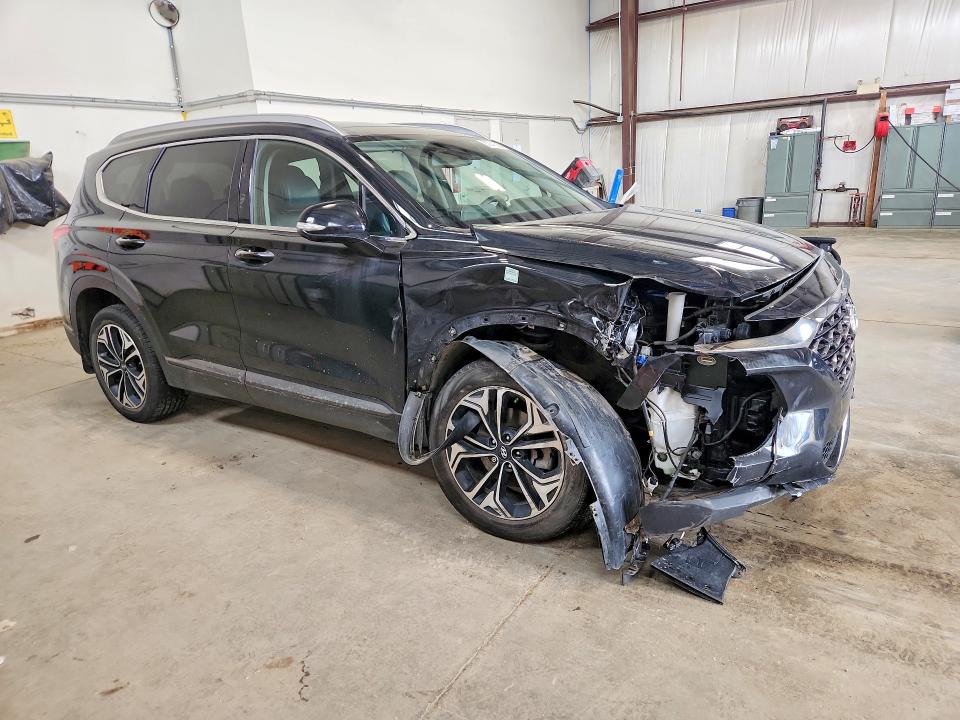 2020 Hyundai Santa fe VIN 5NMS5CAA0LH242195 COPART salvage auction — FRONT END, AB - BOS - SALVAGE, sold $6,400 on 2026-07-02 (photo 4)