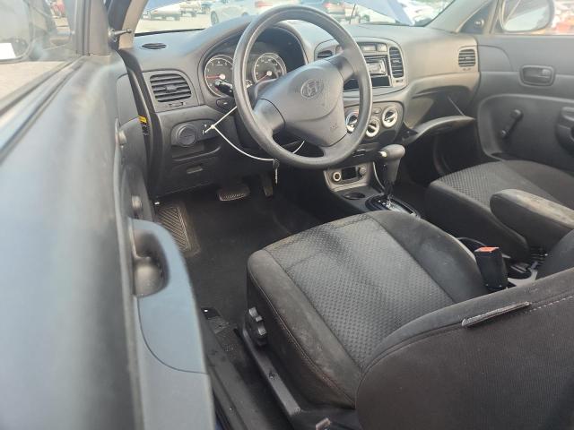 2010 Hyundai Accent VIN KMHCM3AC5AU167116 COPART salvage auction — FRONT END, FL - CERT OF TITLE SLVG REBUILDABLE, sold $575 on 2026-07-10 (photo 8)