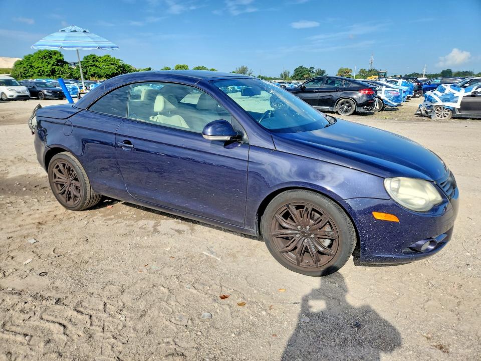 2007 Volkswagen Eos VIN WVWFA71F67V005011 COPART salvage auction — REAR END, Fl - Cert Of Title Slvg Rebuildable, sold $700 on 2026-07-23 (photo 4)