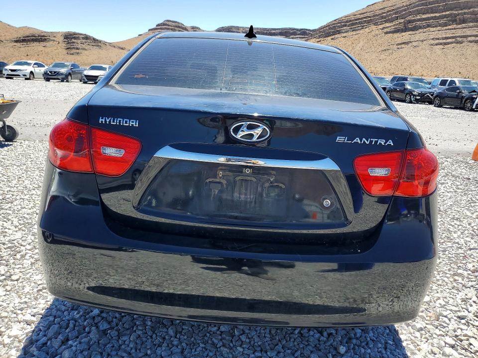 2010 Hyundai Elantra VIN KMHDU4AD6AU167905 COPART salvage auction — FRONT END, NV - SALVAGE TITLE, sold $750 on 2026-07-20 (photo 6)
