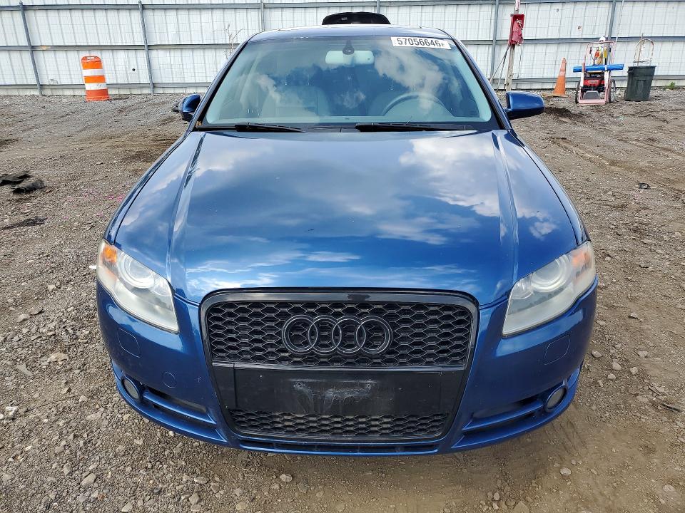 2007 Audi A4 VIN WAUDF78E97A114220 COPART salvage auction — REAR END, Md - Cert Of Salvage > 75% Damage, sold $250 on 2026-07-13 (photo 5)