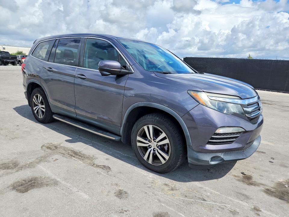 2018 Honda Pilot VIN 5FNYF5H55JB030466 COPART salvage auction — REAR END, Fl - Cert Of Title Slvg Rebuildable, sold $4,150 on 2026-07-03 (photo 4)