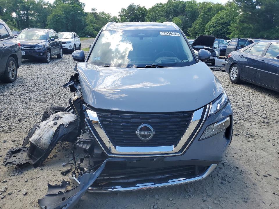 2023 Nissan Rogue VIN JN8BT3DD1PW301337 COPART salvage auction — FRONT END, Ma - Cert Of Title-Salvage, sold $5,200 on 2026-07-17 (photo 5)