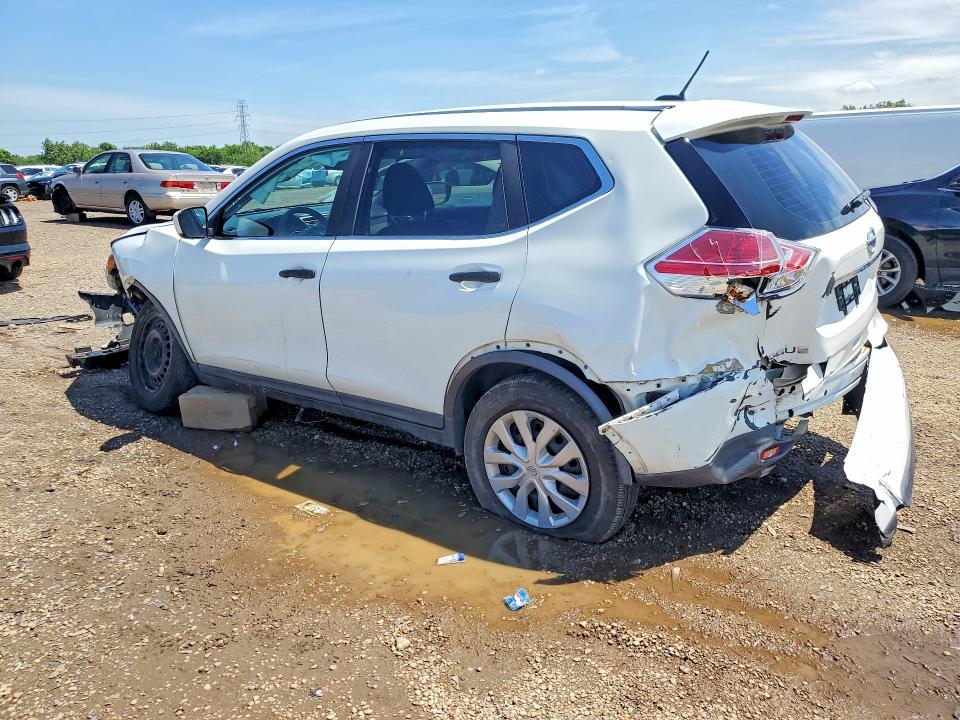 2016 Nissan VIN KNMAT2MV1GP737898 COPART salvage auction — FRONT END, Il - Salvage Certificate, sold $750 on 2026-07-31 (photo 2)