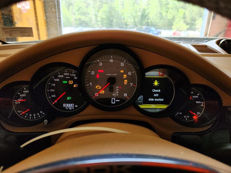 2012 Porsche Panamera VIN WP0AB2A73CL061934 COPART salvage auction — FRONT END, Va - Cert Of Title - Salvage, sold $3,050 on 2026-07-17 (photo 9)