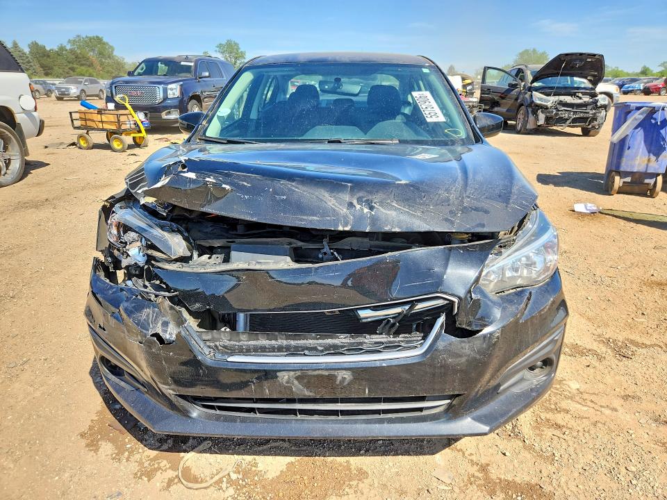 2017 Subaru Impreza VIN 4S3GKAB64H3616696 COPART salvage auction — FRONT END, Il - Salvage Certificate, sold $1,050 on 2026-07-09 (photo 5)