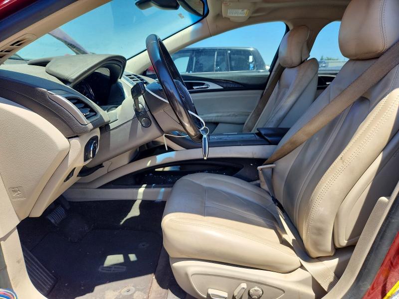 2017 Lincoln Mkz VIN 3LN6L5MU4HR641364 COPART salvage auction — FRONT END, CA - SALVAGE CERTIFICATE, sold $1,600 on 2026-07-24 (photo 7)
