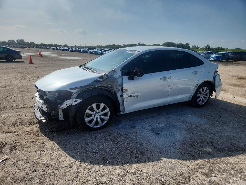 2025 Toyota Corolla VIN 5YFB4MDE2SP286436 COPART salvage auction — FRONT END, Fl - Cert Of Title Slvg Rebuildable, sold $6,300 on 2026-07-09 (photo 1)