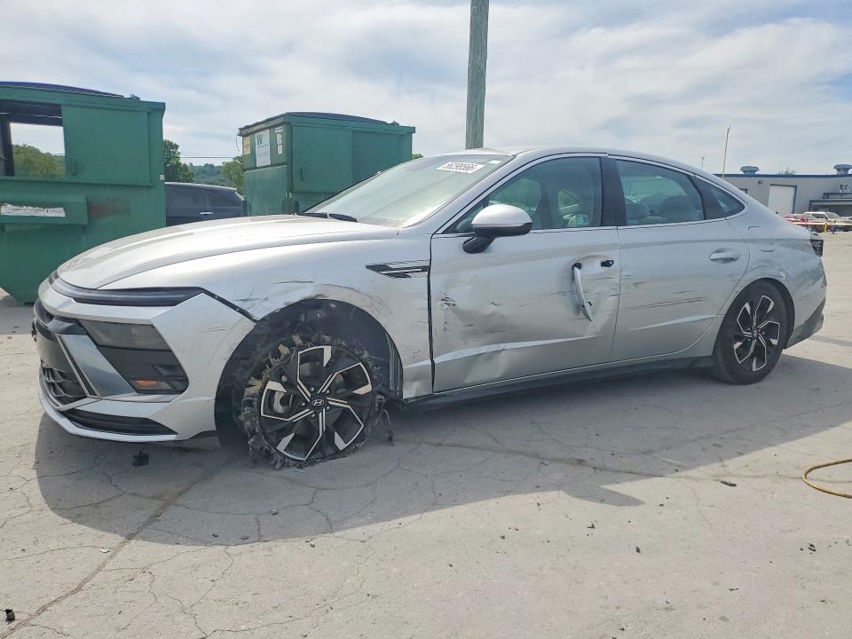 2025 Hyundai Sonata VIN KMHL64JA4SA493135 COPART salvage auction — SIDE, Tn - Salvage Certificate, sold $8,100 on 2026-07-29 (photo 1)